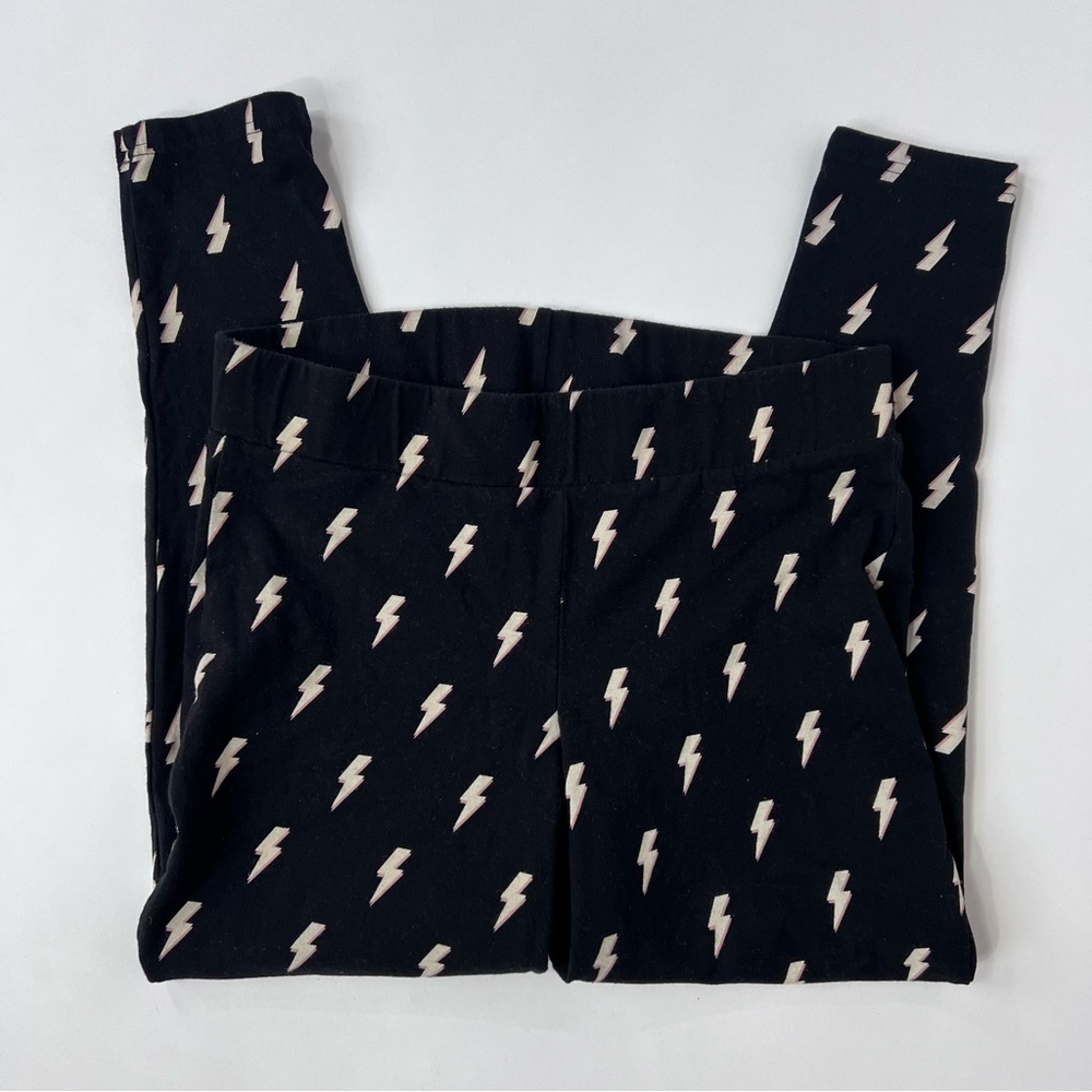 Torrid Premium Lightening Bolt Print Cropped Leggings